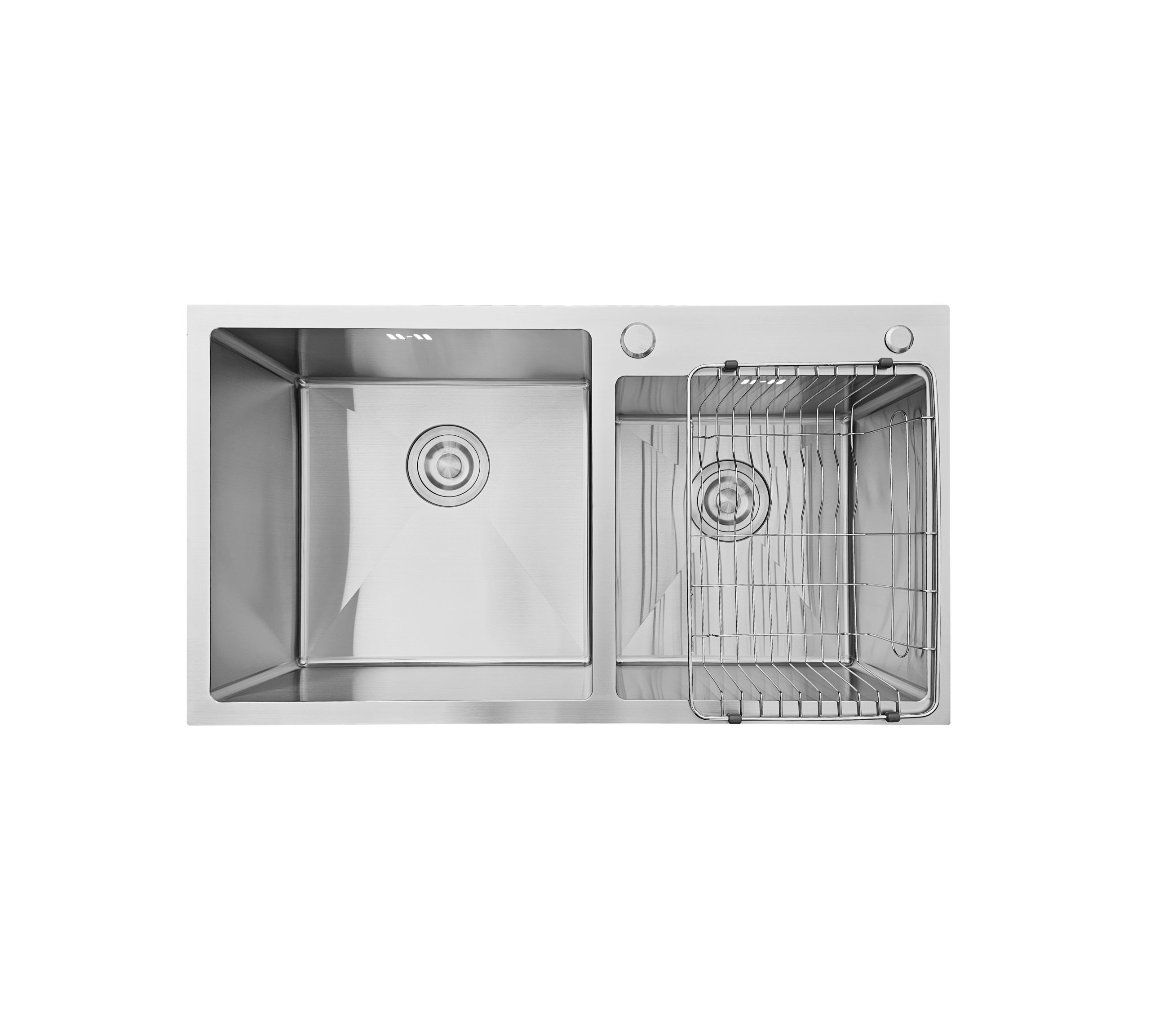 Chậu 2 hố lệch EM 8245 U