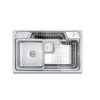 Chậu đơn VP 780 (Inox 304 chống xước)